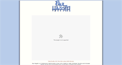 Desktop Screenshot of paulhaggith.com
